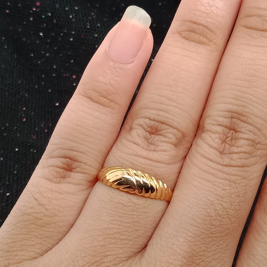 Cincin Emas 17K - 1.3 gr Kadar 750 - 241