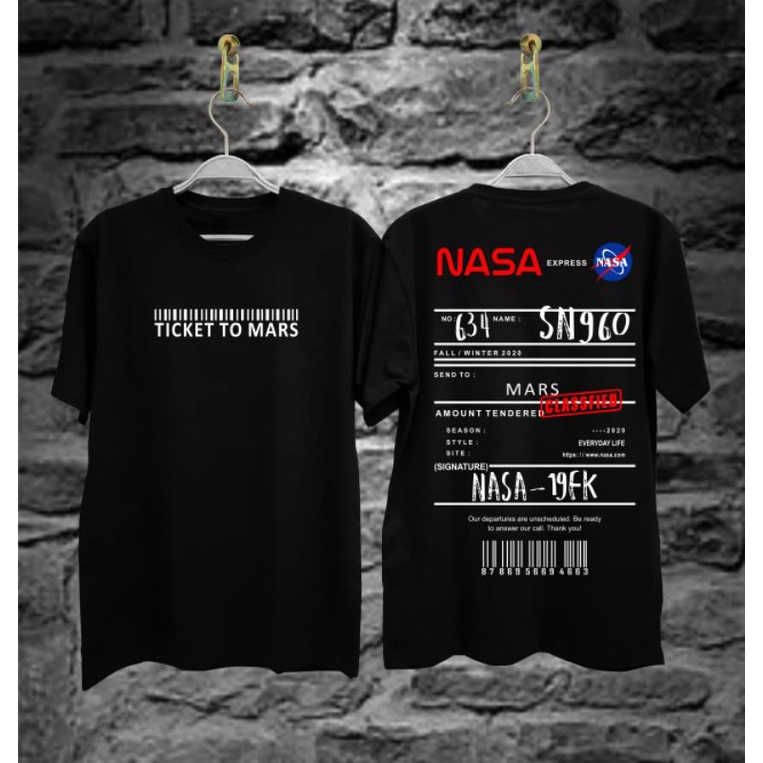 ILNAGAMI / BAJU  KAOS PRIA / BAJU KAOS MOTIF NASA / TERBARU / ORIGINAL / KAOS DISTRO / KAOS SAMURAI 