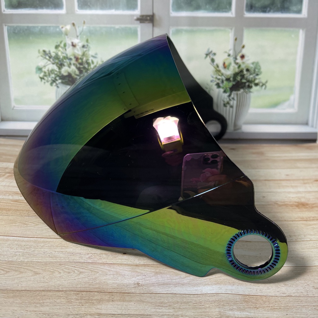 Kaca Helm Visor JPX Supreme JPX Z Blast Rainbow Pelangi