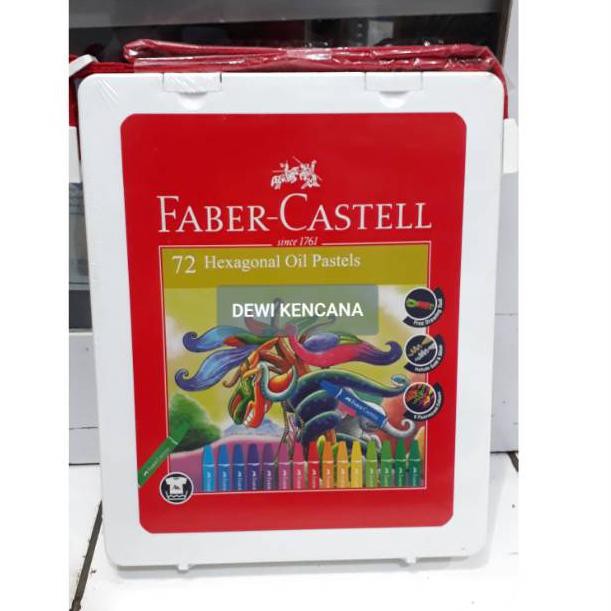 

Crayon Faber Castle 72 Warna / Hexagonal Oil Pastel 72 Colours (KODE 08)