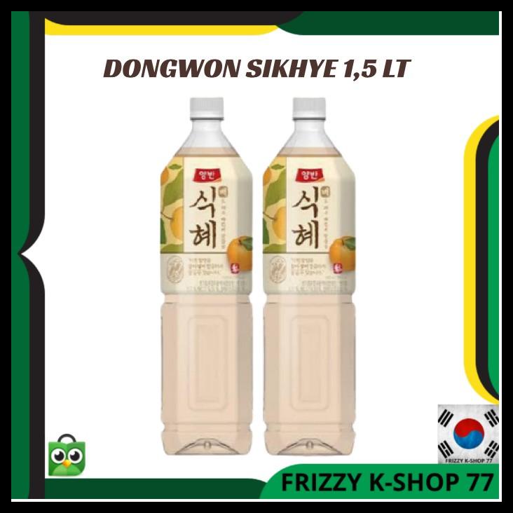 

DISKON TERBATAS !!! MINUMAN KOREA DONGWON SIKHYE RICE NECTAR 1,5 LTR- MINUMAN BERAS IMPORT TERLARIS
