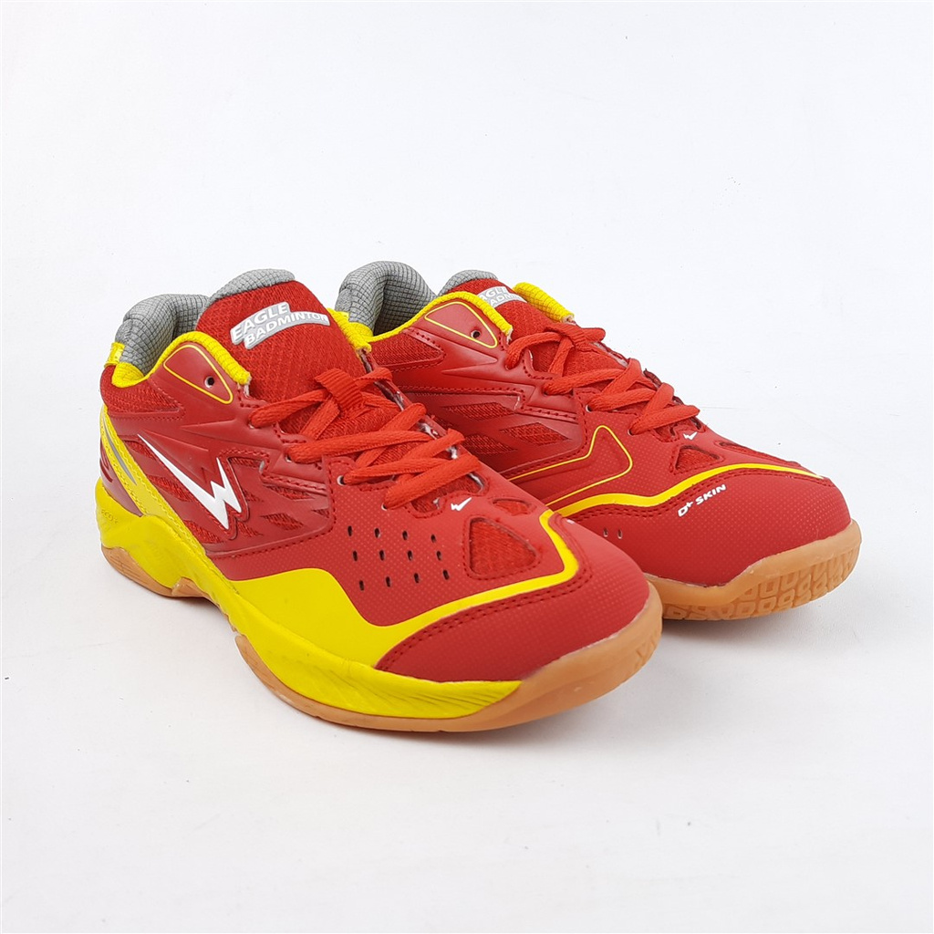 Sepatu olahraga Bandminton anak Eagle Caliber JR 32-36