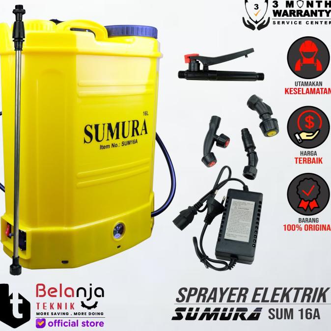 Sprayer Elektrik Matrix Mtx 16A - Alat Semprot Hama. &amp; Desinfektan - Mtx 16 A