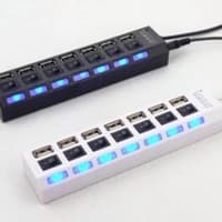 USB Hub 7 Port - Hiqh Speed - Hitam