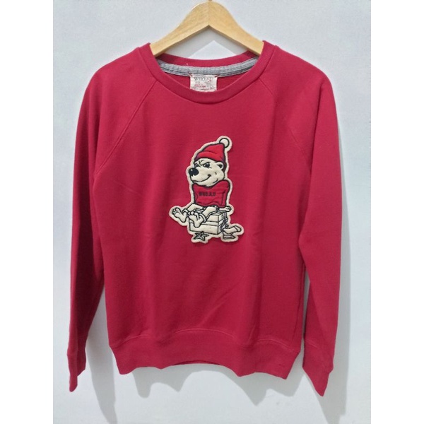 CREWNECK WHO AU (BORDIR )