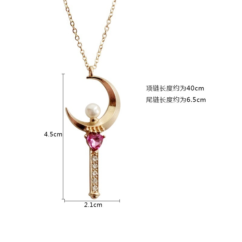 Anime dengan Liontin Mutiara Sailor Moon Wanita Kalung/Aksesoris Perhiasan