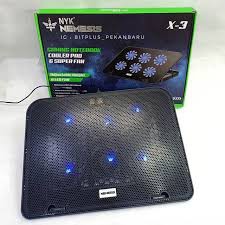 COOLING PAD GAMING NYK WINTERSTROM X-3 6Fan Kipas Pendingin laptop