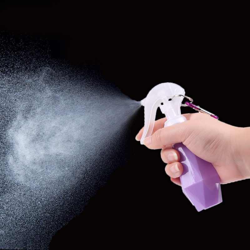 Botol Kosong Isi Ulang Model Semprot Ukuran 60ml Dengan Gantungan Kunci Untuk Hand Sanitizer Alkohol