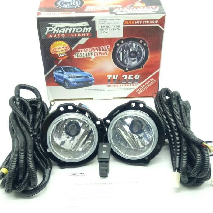 Foglamp Toyota Avanza 12 - 14 / Lampu Kabut Toyota Avanza 2012 - 2014