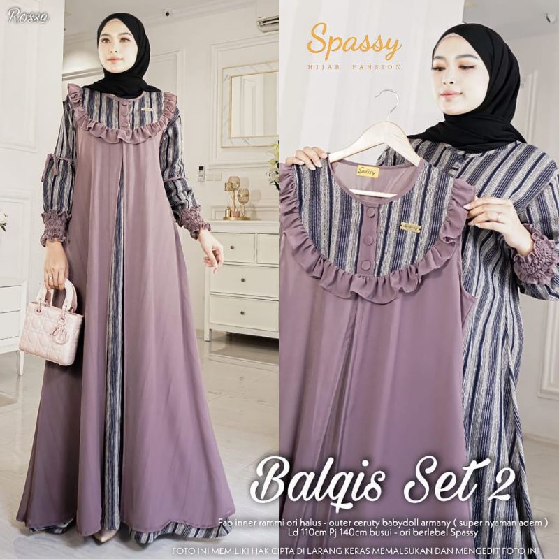 BALQIS#2 SET BY SPASSY ORIGINAL