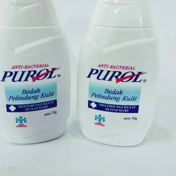 яρ ☛zd✤ ν (ISI 2) Purol Talc Medicated Powder 90G / Blue / Purol Powder / Bedak Purol / Gatal & Bian