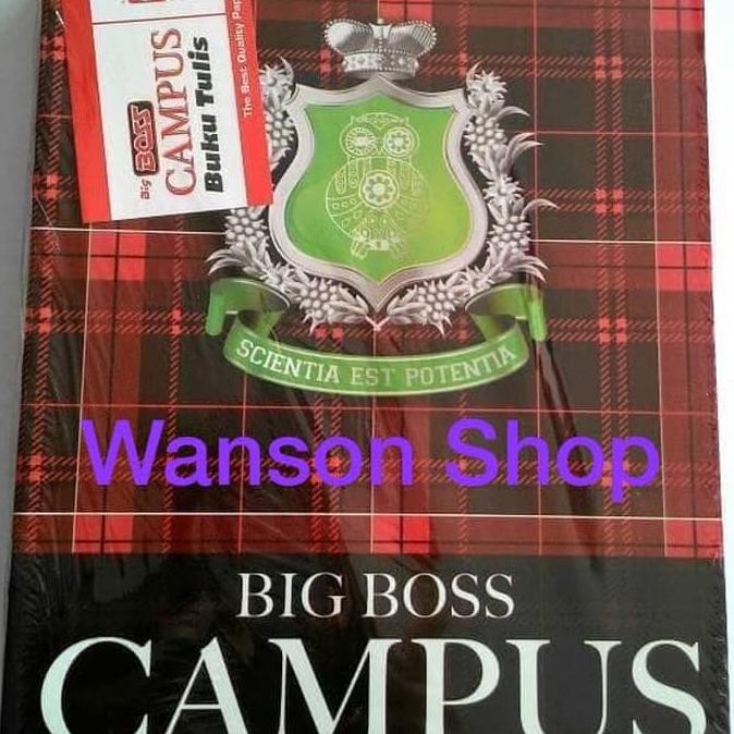 

IREADYl BUKU TULIS BIG BOSS KAMPUS 36 LEMBAR MURAH ICIQl