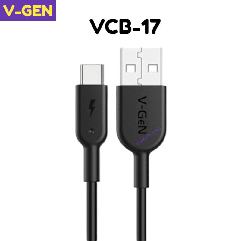 Kabel Data Type-C V-GEN VCB-17 Original Vgen Garansi Resmi