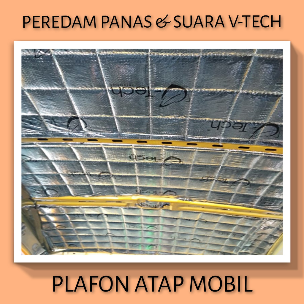 JEEP CHEROKEE COMANCHE Peredam Panas Suara Plafon Atap Mobil VTECH Ori