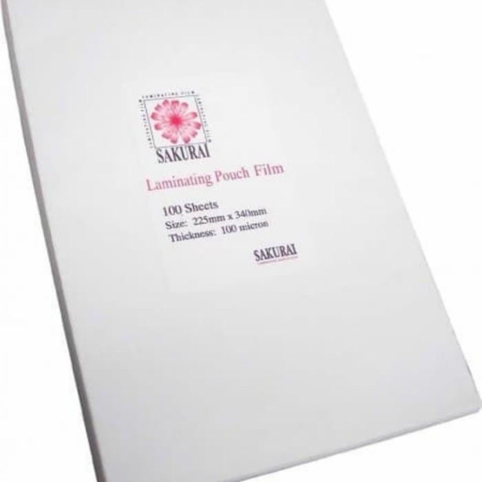 

plastik laminating sakurai F4/100 micron