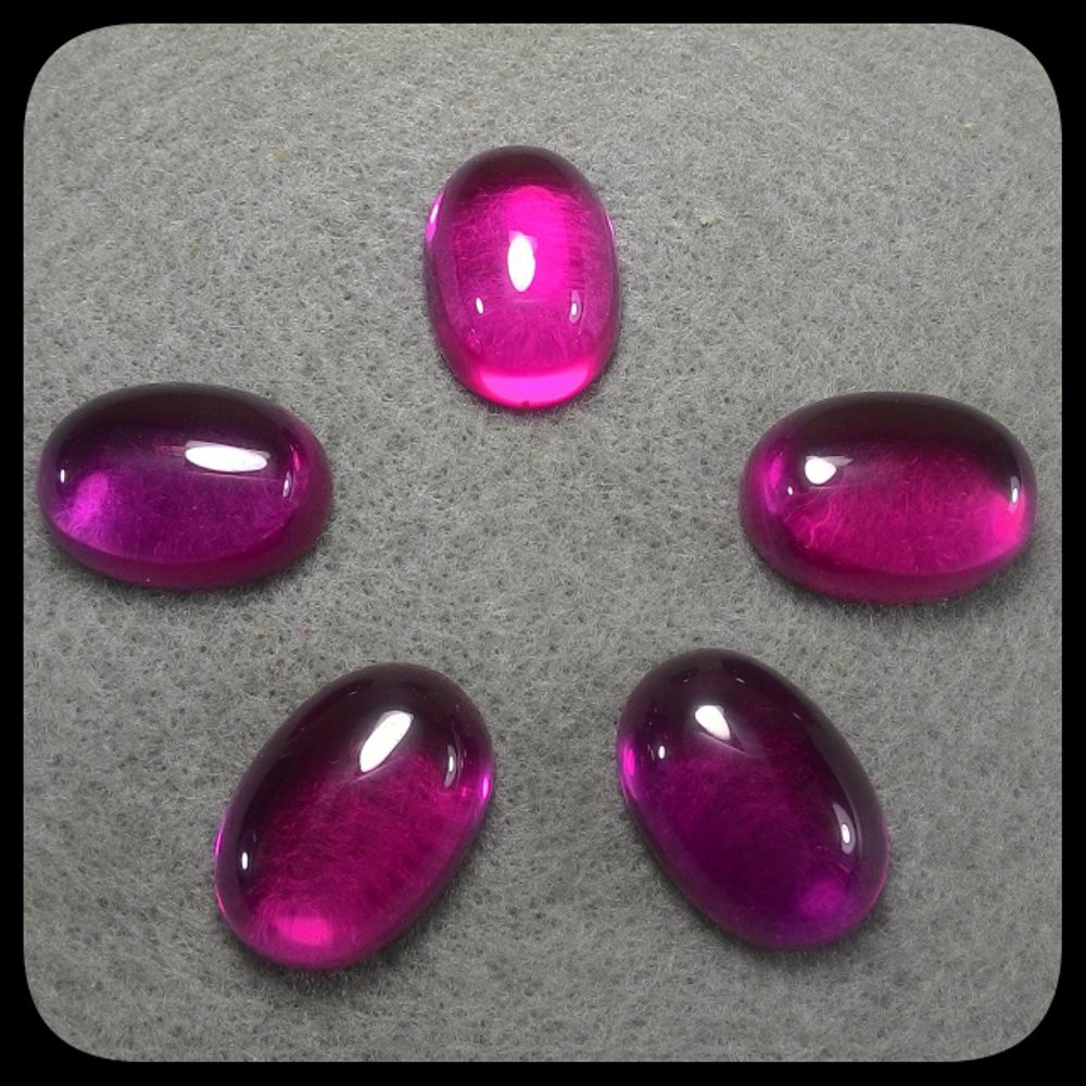 Batu Permata Merah Delima Siam Ruby Bangkok
