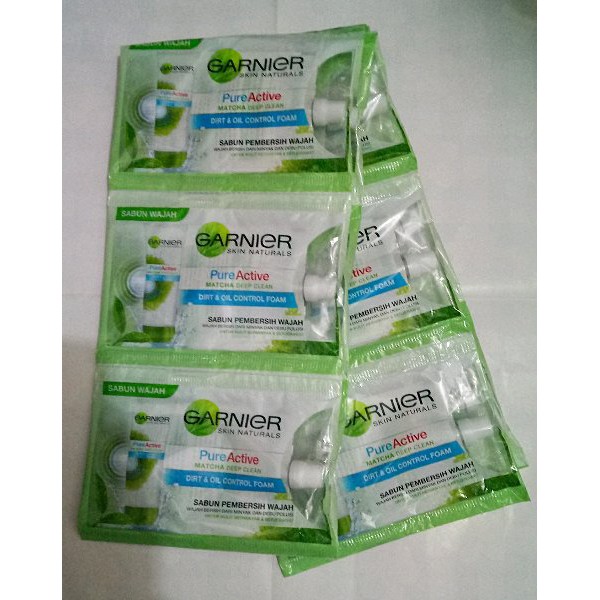 Garnier Facial Foam (Sabun Wajah) Sachet 9ml | Shopee Indonesia