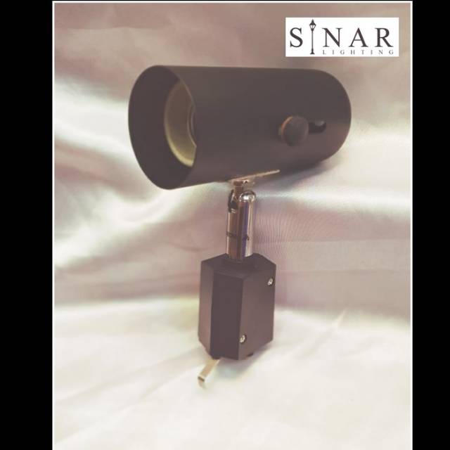 Lampu sorot rel E 27