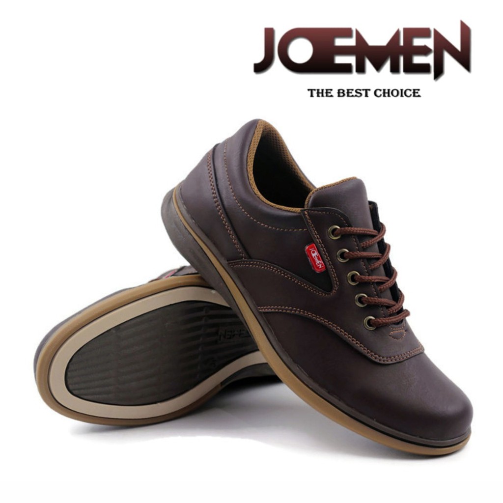 COD Promo Sepatu Kulit JOEMEN J 35 Outsole TPR Original Pria