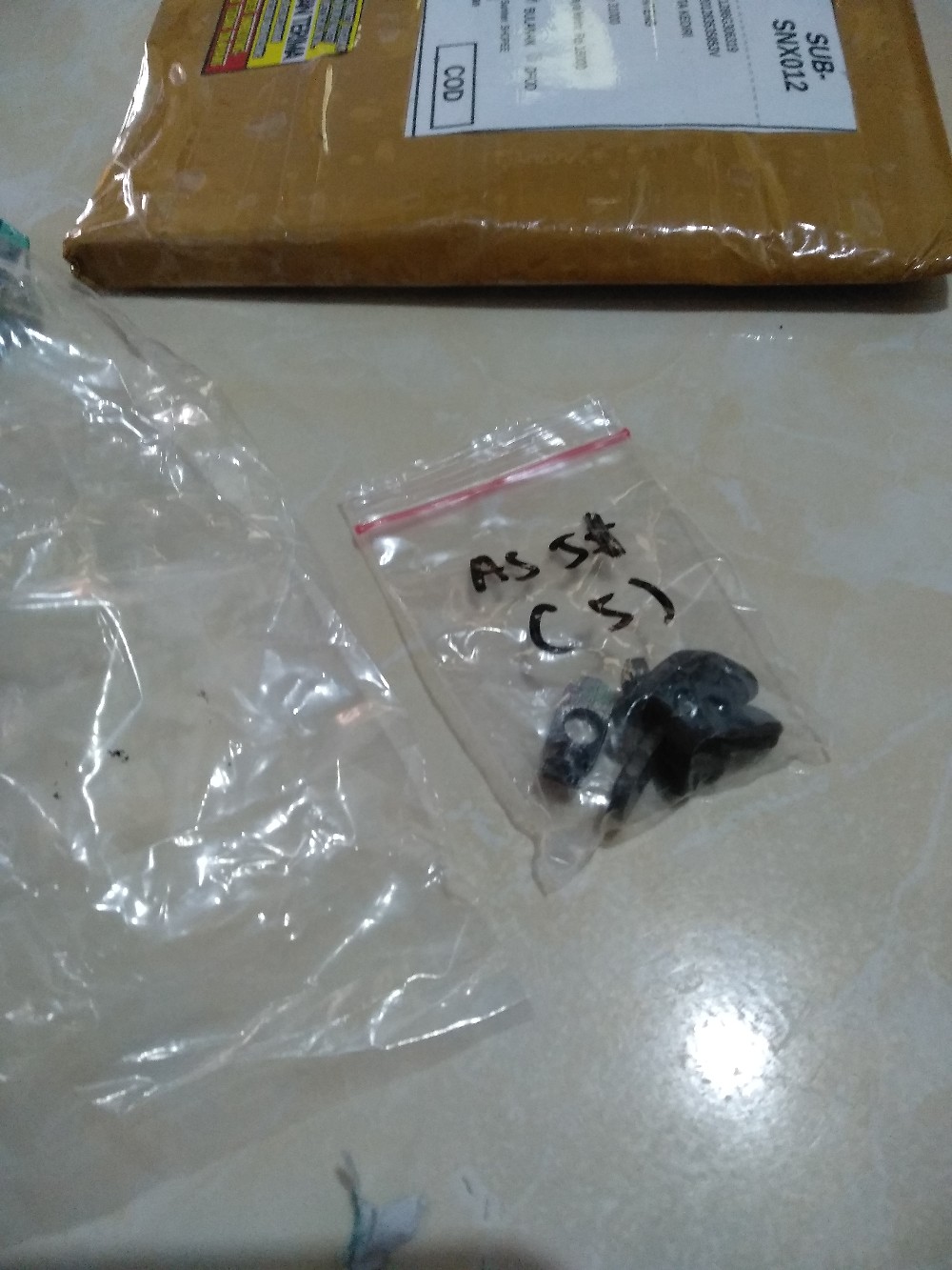 Plat L  Angin Sharp Pipa Od 25 Lubang Standart Sparepart  Angin Murah Kd As51 Sno - 0166