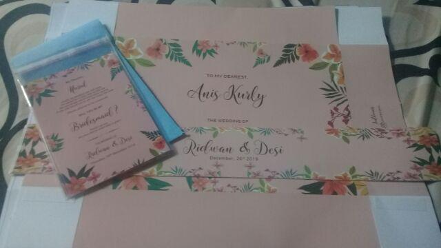 **tanpa Minimal Order** Box Bridesmaid