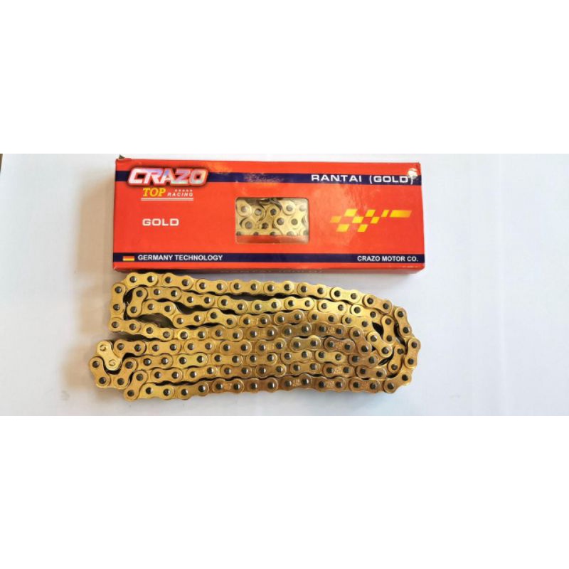 Rantai Gold 428H 130 Rante Gold 428 Rante Gold 428 130 Rantai Motor Gold CRAZO