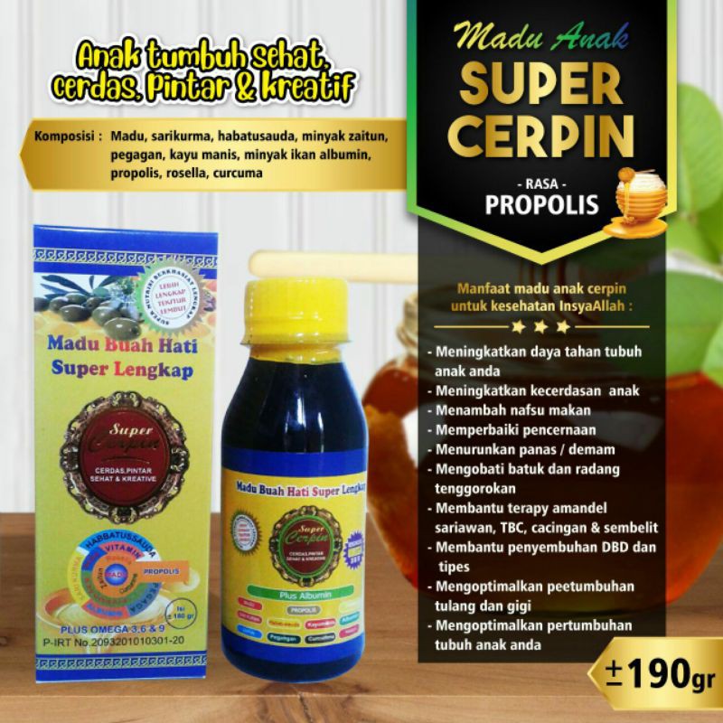 

Madu Anak Super Cerpin Cerdas dan pintar