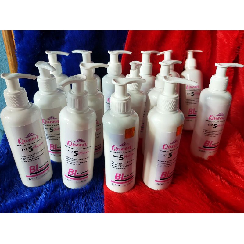 Handbody Malaysia Queen bl putih permanen 250ml