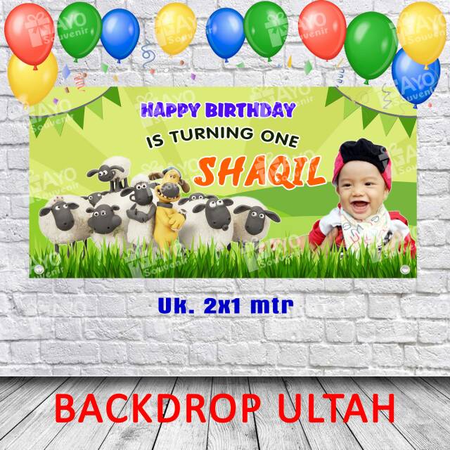 Backdrop Ulang Tahun