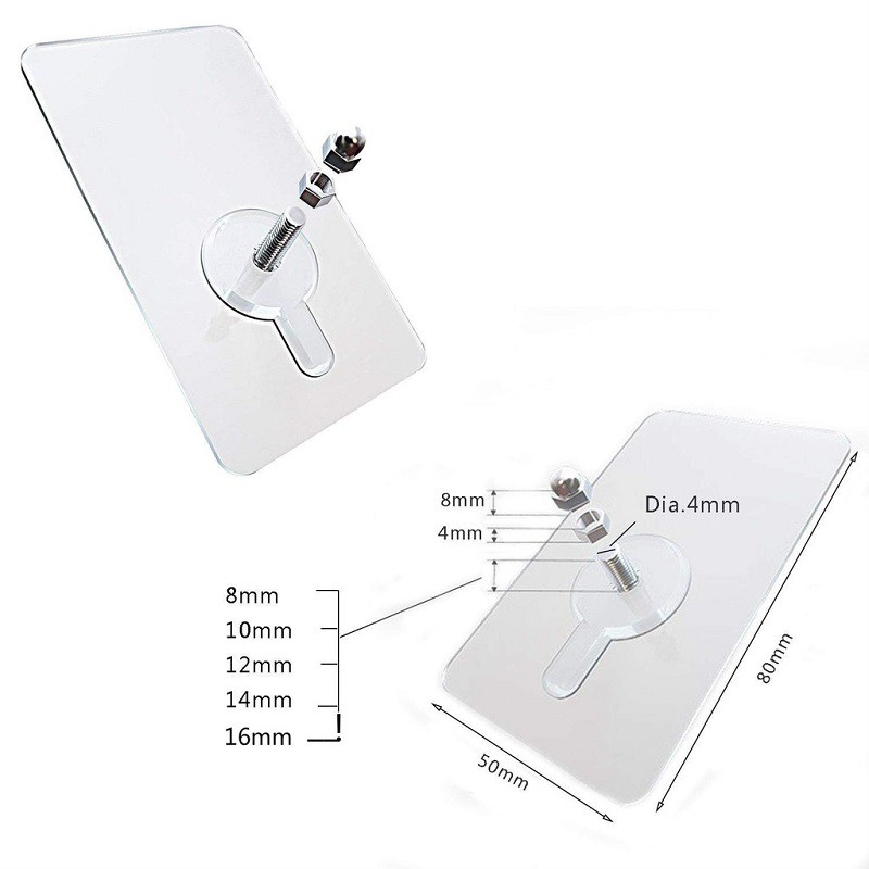 [Multifunction Punch-Free Non-Marking Screw Stickers][Invisible Frame Hole Hanging Nail][Home Wall Hanging Storage Hook]