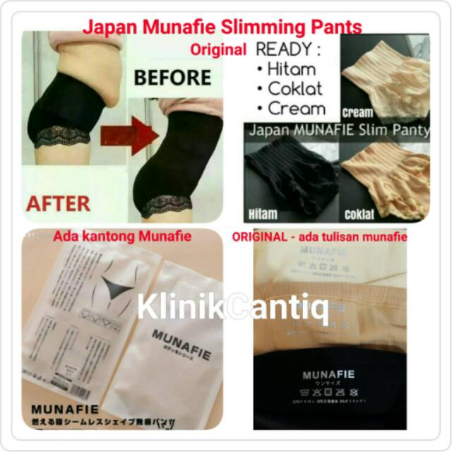 KORSET PELANGSING PERUT MUNAFIE SLIMMING PANTS