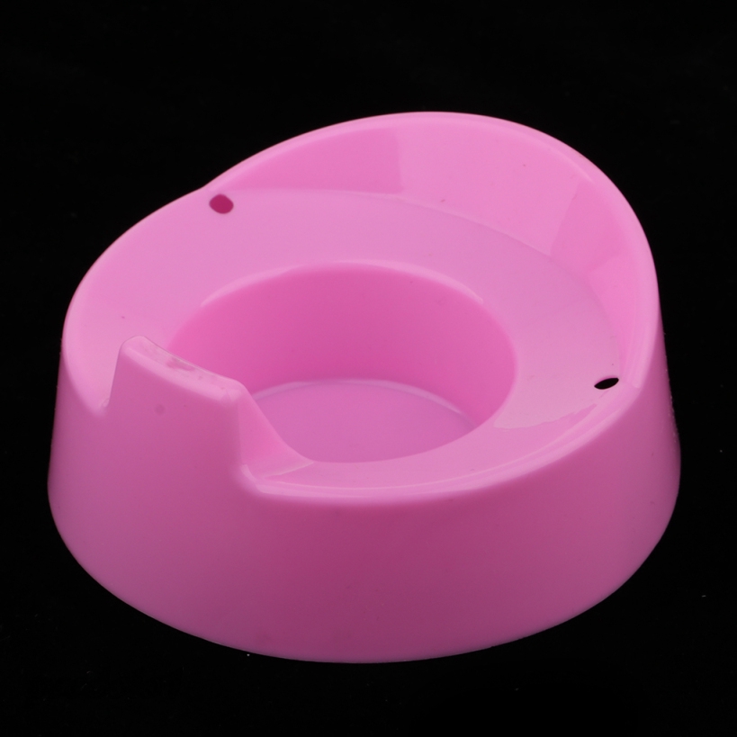 Wastafel Toilet Bahan Plastik Warna Pink Ukuran 25cm Untuk Boneka Mel-Chan