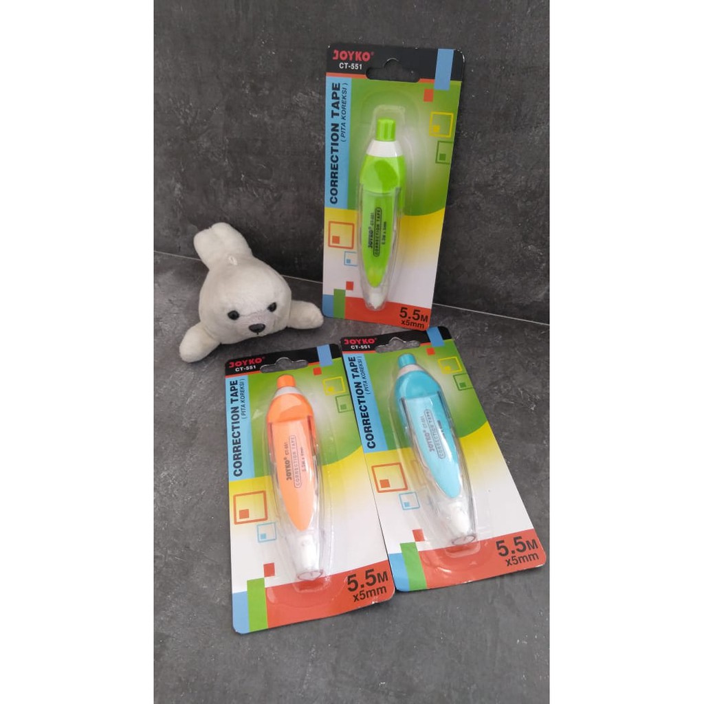 

Correction Tape / Pita Koreksi / Tip-Ex Geret JOYKO CT-551