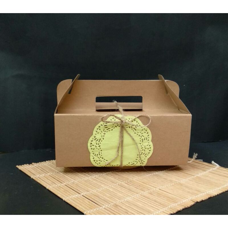 

BOX SERBAGUNA/DUS COKLAT/ BOX MOONCAKE KUE BULAN