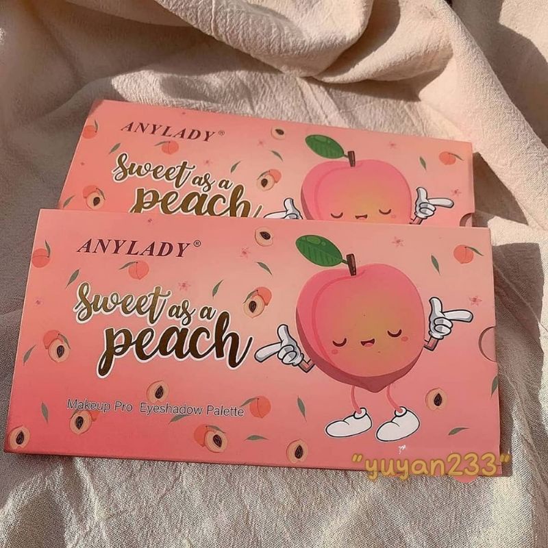 PROMO!!!EYESHADOW PALETTE PEACH ANY LADY 515