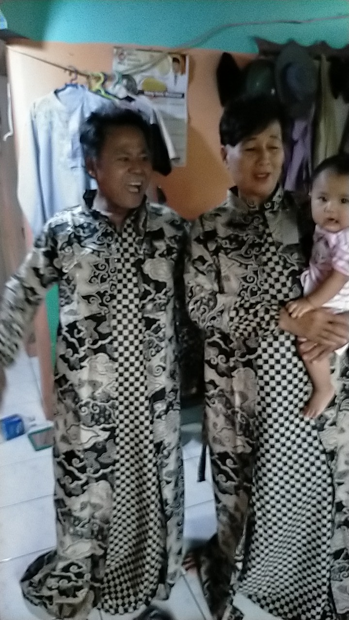 Batik Couple Keluarga Sania Ruffle Ori Ndoro Jowi Dnt