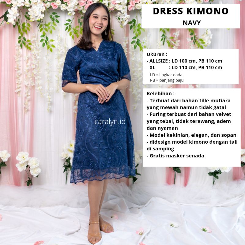 DRESS BRUKAT  KIMONO KONDANGANN