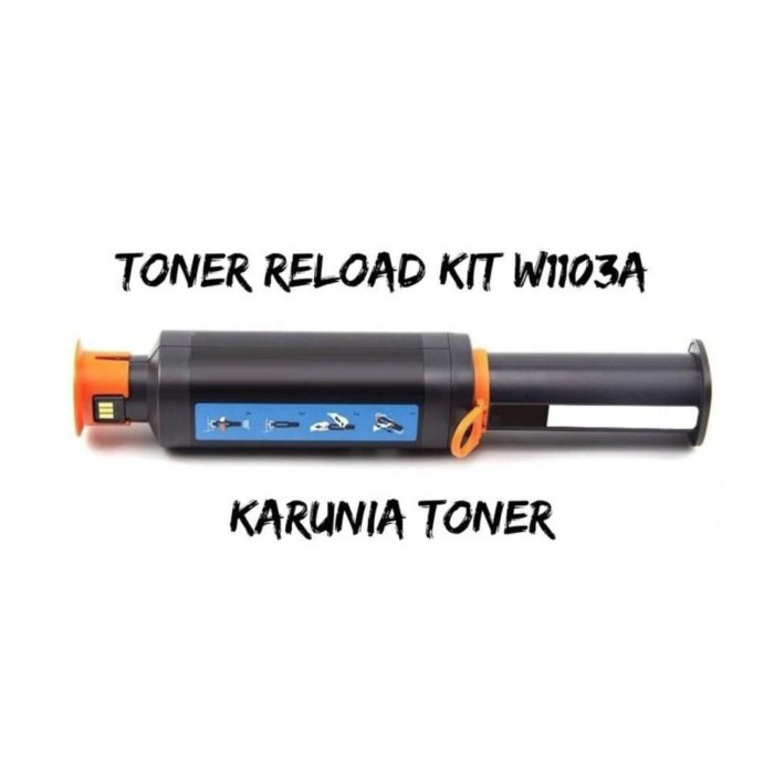 Toner Cartridge Reload Kit HP 103A W1103A Compati   ble to HP