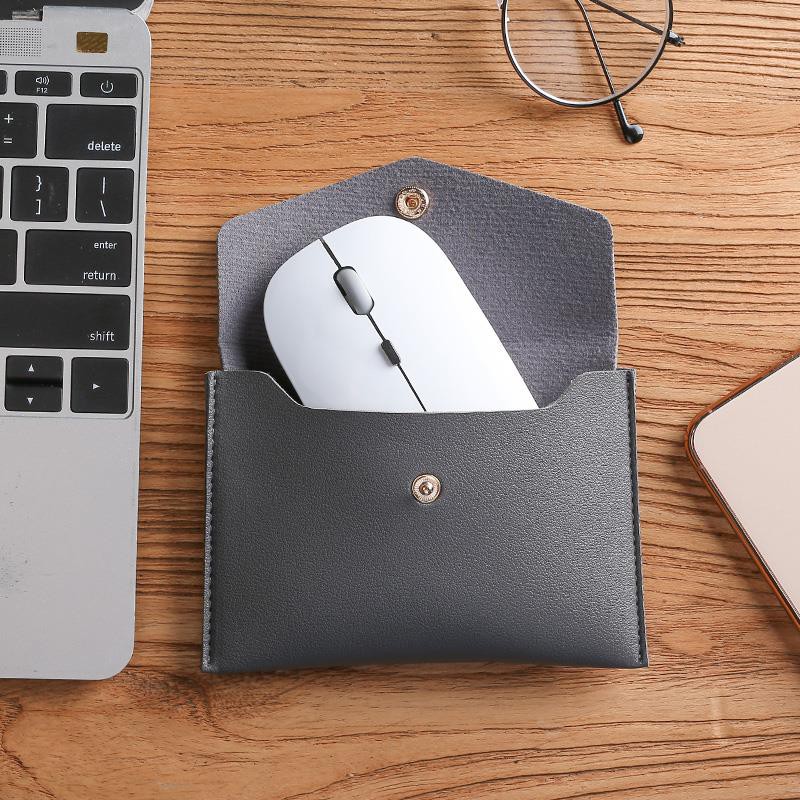 Tas Laptop Softcase Sleeve PU Leather Magnetic 13 inch Macbook Pro Air M1 M2 Lenovo Samsung Tab free Small Pouch