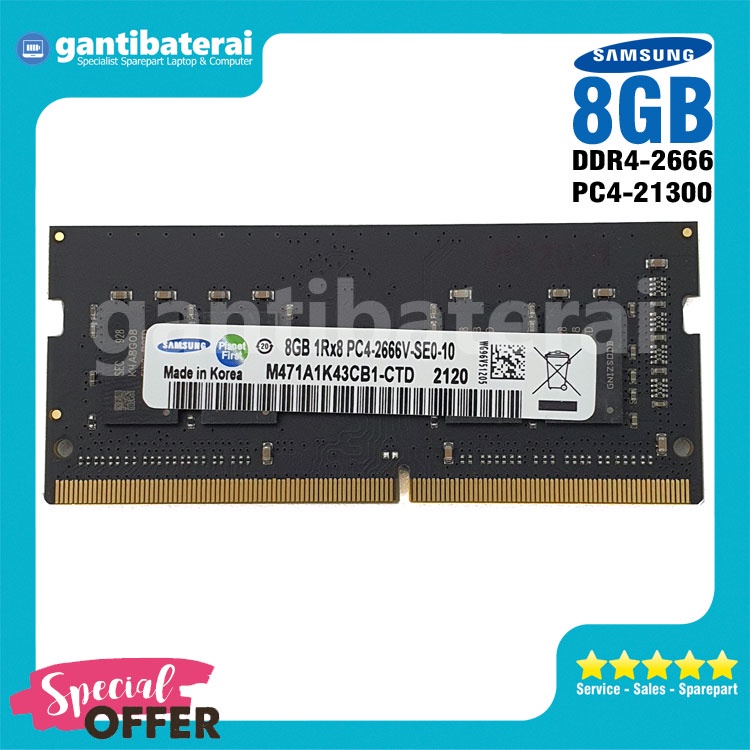 Sodimm Ram Laptop DDR4 8GB PC4-2666V New