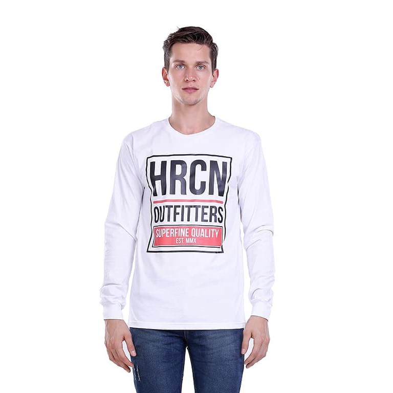KAOS PRIA HRCN ORIGINAL BAJU ATASAN TERBARU LENGAN PANJANG HK0457