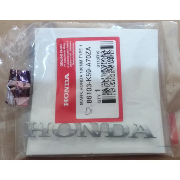 emblem simbol mark honda 1mm type sayap vario 150 2018 2019