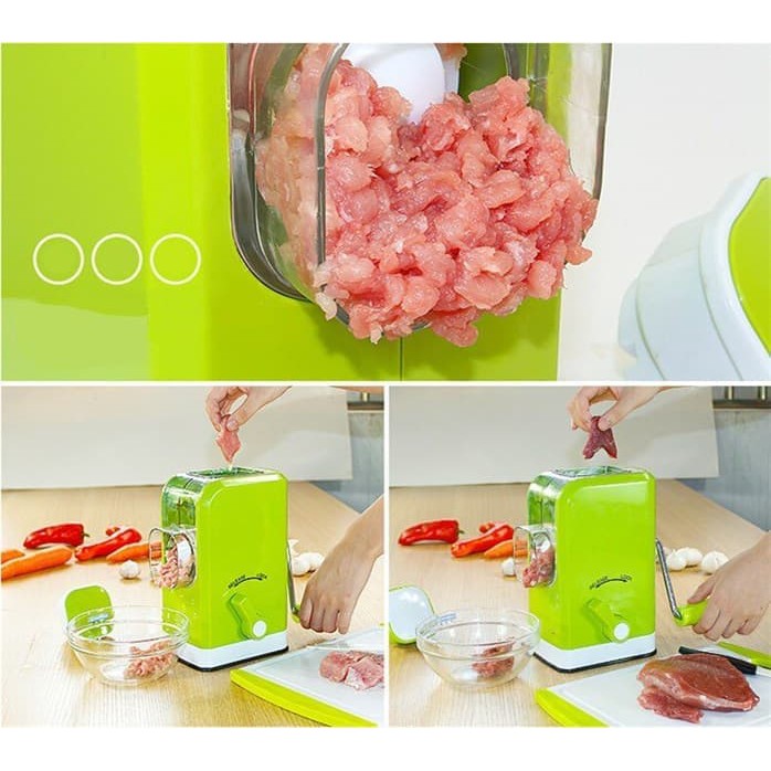 Gilingan Daging Manual Praktis Multi Functional Meat Grinder C9261