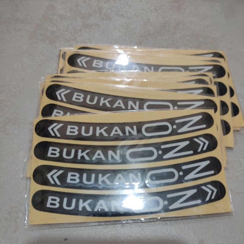 stiker pellk motor bukan OZ