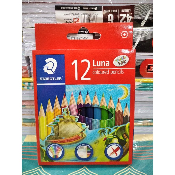 

Pensil warna Staedtler Luna 12 pendek