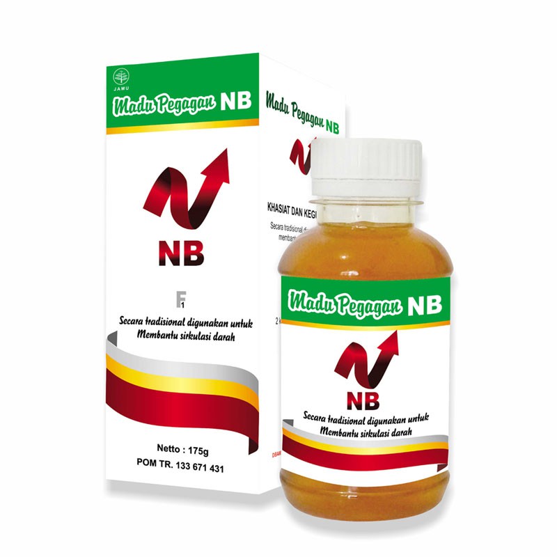 Madu Pegagan NB Nutri Brain F1 175gr ORIGINAL - JASMINE FOOD INTERNATIONAL JFI