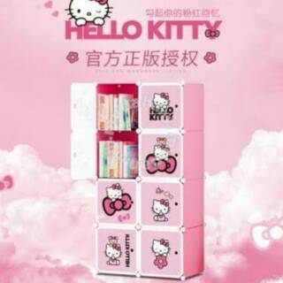 LEMARI BAJU ANAK KABINET KARTUN HELLO KITTY CABINET BOX LEMARI BAJU ANAK KABINET KARTUN HELLO KITTY CABINET BOX