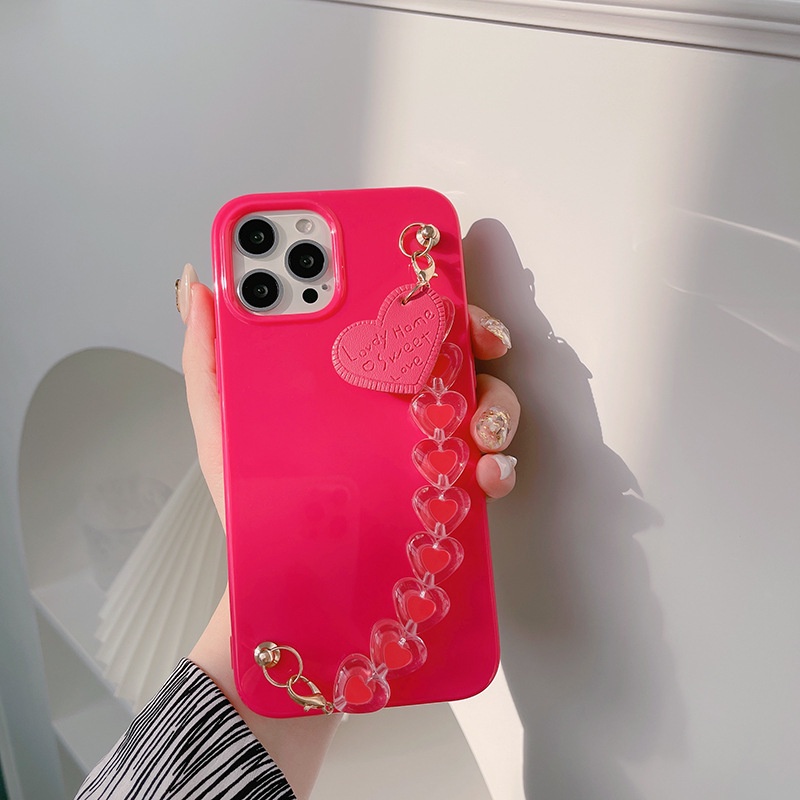 IPHONE Casing Hp Motif Mawar Merah Untuk Iphone12Mini14 13 12 11 Pro Max X XS XR 87 PLUS