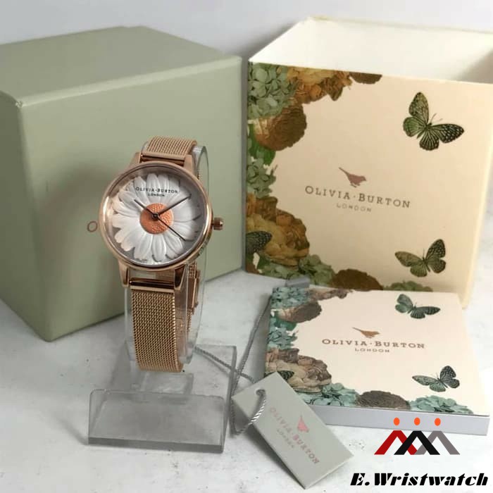 JAM TANGAN WANITA OLIVIA BURTON DAISY OLIVIA BURTON WATCH ORIGINAL GARANSI