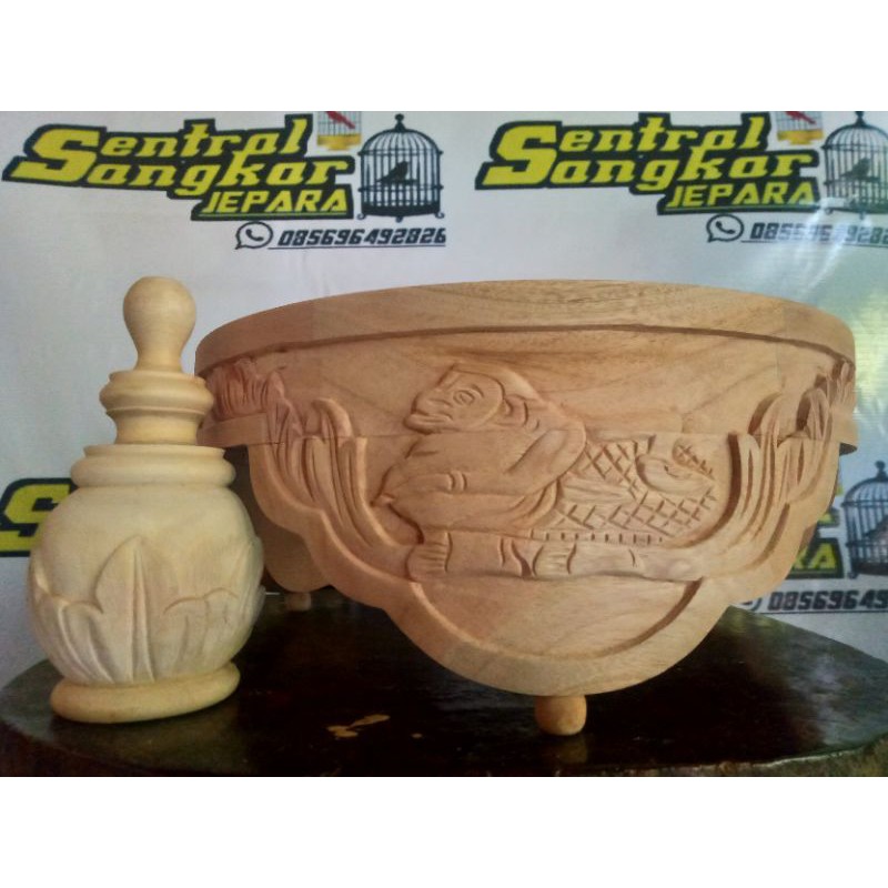 TEBOK LOVEBIRD UKIR SEMAR